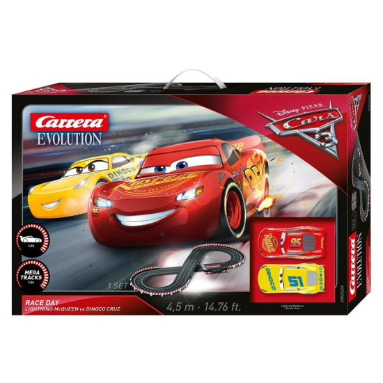 Carrera Evolution Disney Pixar Cars Race Day 25226